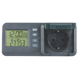 Energiekostenmessgerät mit LCD-Display IP 44...