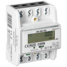 3-phasiger Stromzähler 80A MID 4,3 Module DIN TH-35mm