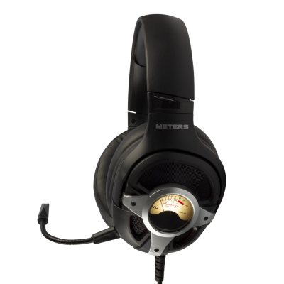 Gaming Kopfhörer Meters Level-UP 7.1 virtual Surround silber