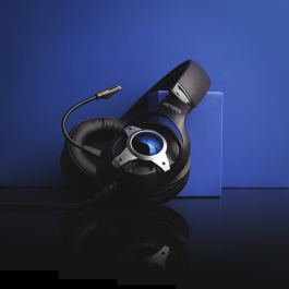 Gaming Kopfhörer Meters Level-UP 7.1 virtual Surround silber