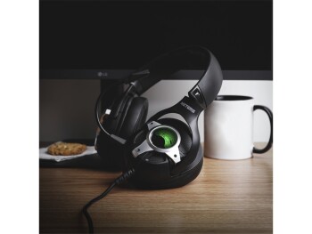 Gaming Kopfhörer Meters Level-UP 7.1 virtual Surround silber