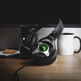 Gaming Kopfhörer Meters Level-UP 7.1 virtual Surround silber