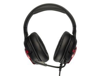 Gaming Kopfhörer Meters Level-UP 7.1 virtual Surround rot