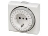 Mechanische Zeitschaltuhr Kompakt weiß