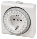 Mechanische Zeitschaltuhr Kompakt weiß