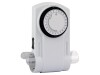 Mechanische Zeitschaltuhr 2-fach Steckdose 24 Std. 1.800 W