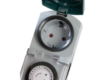 Mechanische Zeitschaltuhr für den Außenbereich...
