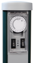 Mechanische Zeitschaltuhr 2-fach Steckdose für den Außenbereich IP44