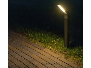 LED Solar Wegeleuchte SWL-78 IP44 63cm Dämmerungssensor 3000k warmweiß