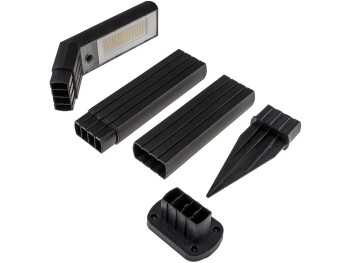 LED Solar Wegeleuchte SWL-78 IP44 63cm Dämmerungssensor 3000k warmweiß