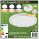 LED Deckenleuchte Santano FR-22 CCT IP54 Ø 22,5cm 12W  CCT 3000-6000K