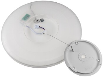 LED Deckenleuchte Santano FR-42 CCT IP54 Ø 42cm 24W CCT 3000-6000k