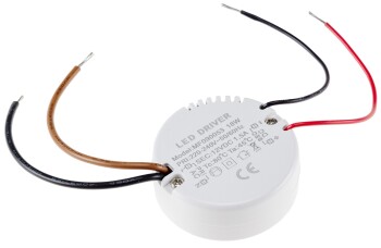 LED-Trafo CT-18E 0,5-18W rund 55mm Ø 230V auf 12V=...
