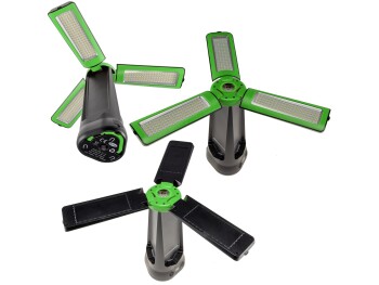 LED Baustrahler mit Akku BSA-30s Stativ 30W 2700lm 2700/4500/6000K