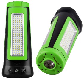 LED Baustrahler mit Akku BSA-30s Stativ 30W 2700lm 2700/4500/6000K