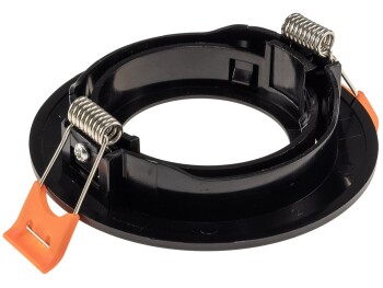 Einbaustrahler CT-K86 Kunstoff Ø 86mm für 50mm Lampen schwarz