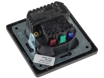 MILOS Schutzkontakt-Steckdose anthrazit 230V~/ 16A Unterputz USB-A/C PD 3.0