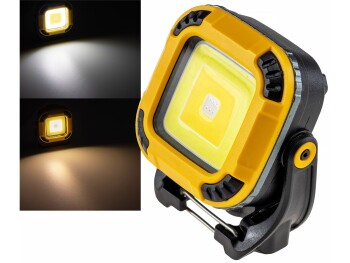 Mini Baustrahler mit Akku CT-MB5 schwenkbar 400Lumen 5...