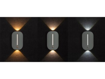 Wandleuchte mit Bewegungsmelder CT-WLA 120° Erfassung Akkubetrieb USB-C
