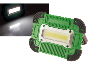 Baustrahler mit Akku CT-AB16 16W 1200Lumen Ständer +...