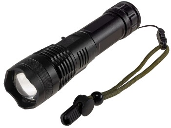 LED-Taschenlampe CTL20 Zoom mit Akku 20W 1600lm Zoom ØxL 167x41mm