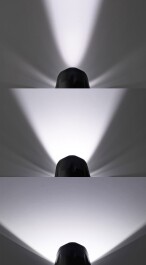 LED-Taschenlampe CTL20 Zoom mit Akku 20W 1600lm Zoom ØxL 167x41mm