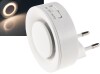 LED Nachtlicht mit Bewegungsmelder 230V Dämmerungssensor Warmweiß