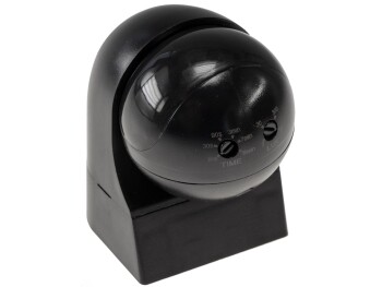 Aufputz Bewegungsmelder CBM-SL black 180° LED geeignet IP44 1-800W,