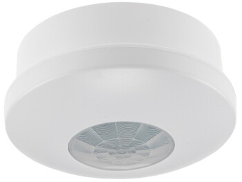 Decken-Einbau-Bewegungsmelder 360° PIR LED geeignet 8m Detektion 83x48mm