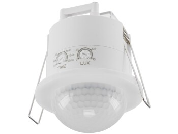 Decken-Einbau Bewegungsmelder 360° IP54 PIR mit...
