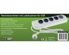 4-fach Steckdosenleiste mit Schalter USB-A / C Einzelschaltung 1,5m Kabel