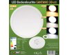 LED Deckenleuchte Santano 30 CCT Ø 30cm 24W CCT 3000/4000/6000k