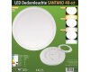 LED Deckenleuchte Santano 40 CCT Ø 40cm 32W CCT 3000/4000/6000k