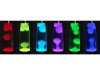 Lavalampe CTL Funky LED 40cm RGB Wasser & Wachs: Klar Body: schwarz