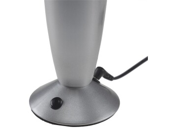 Lavalampe CTL Funky-Si LED 34cm RGB Wasser & Wachs: Klar Body: Silber