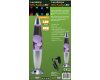 Lavalampe CTL Funky-Si LED 34cm RGB Wasser & Wachs: Klar Body: Silber