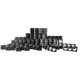 Schalter und Steckdosen Set McPower Flair Komplett matt...