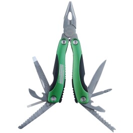 Multifunktionswerkzeug 160mm mit Gürteltasche grün