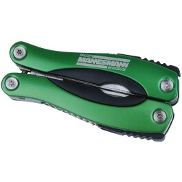 Multifunktionswerkzeug 160mm mit Gürteltasche grün