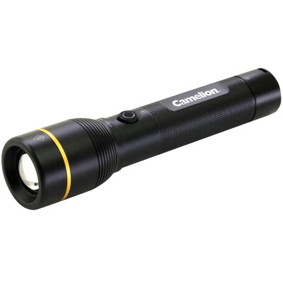 LED-Taschenlampe CAMELION 10W 1000lm Typ-C-USB wiederaufladbar schwarz