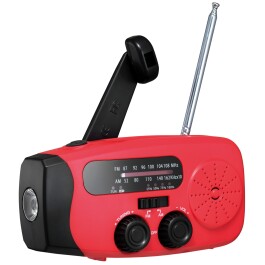Notfall-Solarradio NFS-2005 Kurbel Akku USB Taschenlampe...