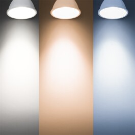 LED-Leuchtmittel ITIUS GU10 4,8W 500 Lumen RGB + CCT matter über Thread