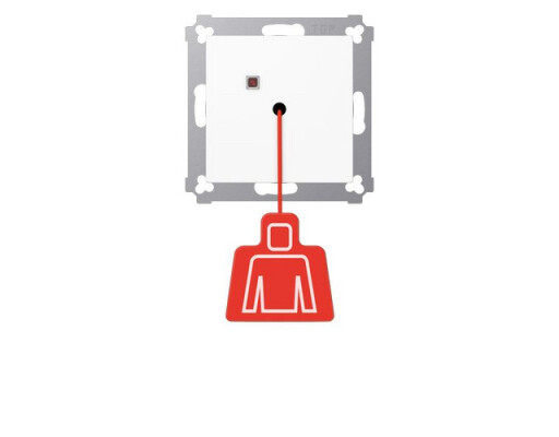 JUNG NRS AS 0834 ZT WW Zugtaster