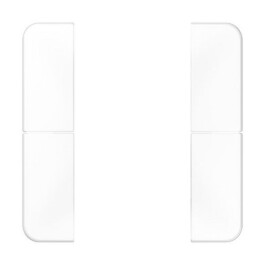 JUNG CD 502 TSA WW Tastensatz komplett 2fach