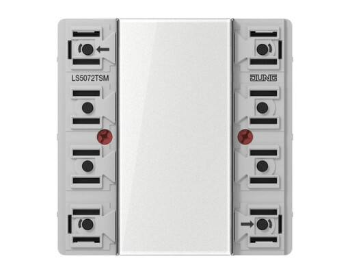 JUNG LS 5072 TSM KNX Tastsensor-Modul Standard 2fach