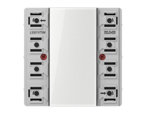 JUNG LS 5074 TSM KNX Tastsensor-Modul Standard 4fach