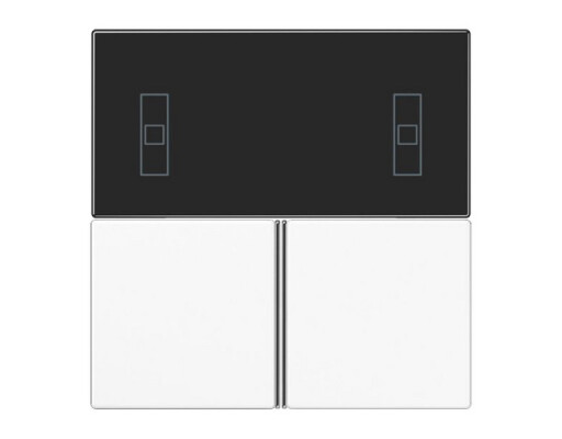 JUNG LS 4093 TSA WW KNX Tastensatz f. Komfortregler