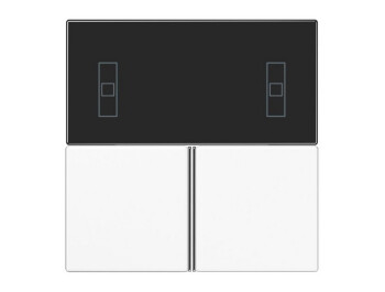 JUNG LS 4093 TSA WW KNX Tastensatz f. Komfortregler