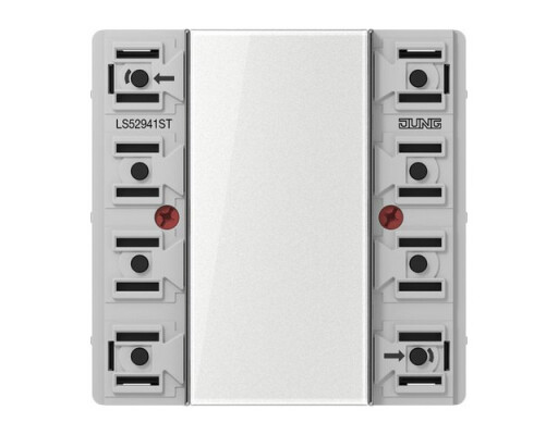 JUNG LS 5294 1ST KNX Tastsensor-Modul Universal, 4fach, F
