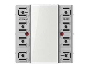 JUNG LS 5294 1ST KNX Tastsensor-Modul Universal, 4fach, F
